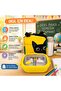 304 Stainless Steel Children's Lunch Box with Cat Design, 2 Compartments, Lunch Box with Thermal Bag, Food Container - 5