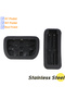 Stainless Steel Car Gas Brake Pedal Pads Cover for Ford New Mondeo Edge Fusion 2015 - 2022 Pedals P - 3