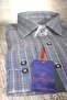 Thin Light Brown Striped Cotton Men's Shirt - 4