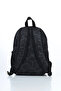 Black Patterned 3-Piece School Bag Set – Primary School Backpack, Lunch Bag, and Pencil Case 7020 - 7