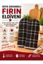 Heat Resistant Oven Gloves Set of 2 27 cm Thick Kitchen Gloves Pot Pan Tray Holder