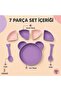 7-Piece Dinner Set/ Lilac-Purple - 2