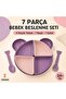 7-Piece Dinner Set/ Lilac-Purple