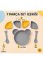 7 Piece Dining Set with 4 Compartments - 2