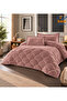 "With a Gift" Single-Size Double-Sided 195X215 Luxury Welsoft Quilt''Extra Plump'' New Pattern - 3