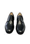 1050 Model Men's Black Calf Leather Classic Shoes - 5