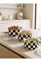 Dama Patterned Enamel 3-Piece Storage Container (Product Diameter: 14 Cm/16 Cm/18 cm Volume: 700 Ml/1000 Ml/1400 ml) - 5