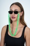 Green Acrylic Thick Design Eyeglass Chain - 4