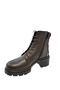 Yldz-27361-1 Women's Genuine Leather Classic Boots Brown - 3