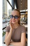 Simmi Black Blue Sunglasses - 8