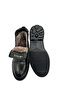 23 05 110m 25992 Genuine Leather Classic Shearling Boots Black - 5