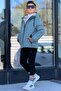Boy's Hooded Fur Oversize Winter Coat Km4050 - 4