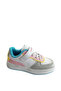Py23-964 White Pink Turquoise Girls' Sports Shoes White Pink