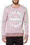 Jack&Jones Jorclemens Sweat Crew 12112149 Men's Pink Sweatshirt Pink