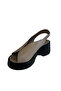 42624 Women's Genuine Leather Summer Shoes Mink - 3