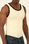 Men's Halter Neck Combed Cotton Camisole Fitted Fit Sportsman Lycra Undershirt