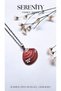 Zircon Stone Colored Enamel Seashell Steel Necklace - 3