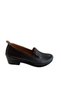 24553 Women's Genuine Leather Casual Shoes Brown - 2