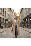 Lined Belted and Buttoned Premium Hijab Coat - 4