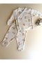 : 100% Cotton Rabbit Pattern 5-Piece Newborn Baby Set Hospital Discharge Set Unisex (0-3 Months) - 5