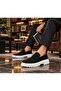 Kb-X11 Kuback Black Suede Casual Men's Shoes - 2