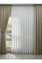 Sarel 1-085P Linen 1/3 Pleated Tulle Curtain Apm - 4