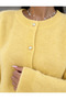 Yumoş Pearl Button Detailed Cardigan Std Size Suitable for Sizes 36-44 - 4