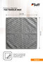 Begonie Microfiber Dust Cleaning Cloth High Dust Absorption Furniture and Wood Cloth 40X40 cm Gray - 6