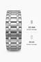 Ocean Stainless Steel Men's Wrist Watch - 7