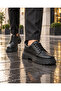 Kb-702 Kuback Charcoal Leather Casual Men's Shoes - 7