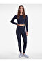 High Waist Interlock Slim Fit Sports Leggings - 3