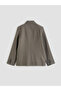 Two Mt Shop Quality Lcw Vision Brown Striped Standard & Regular Women's Blazer Jacket - 6