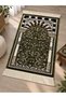 002_Green_8Mm Ravza Model Woven Prayer Rug