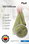 Lotus Microfiber High Absorbent Multi-Purpose Kitchen Cleaning Cloth 40X40 cm Green - 3