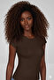 Berrak Women's Short Sleeve Crew Neck Elastane Blouse - 7