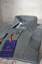 Heritage Line Patterned Long Sleeve Cotton Pocket Comfortable Fit Premium Men's Shirt - 5