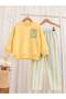 Boys' Nursery & Kindergarten Cotton Lemonade Top and Bottom Set 2-8 Years - 2