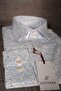 Hilary Flowers Floral Patterned Long Sleeve Cotton Pocket Premium Comfortable Fit Men's Shirt - 2