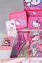 X Dekomus "Candy Kitty Collection" Licensed Stationery Set Orthopedic Primary School and Pencil Bag, Water Bottle, Lunch Box Set - 4