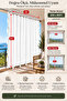 Balcony Curtain Enxboy Optional Lace-Up Balcony Tarpaulin White Ty801-2 - 5