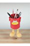 DIY Cute Legged Bucket Pen Holder - 6 Pieces / 6 Color Options (Height 15.5 cm) - 3