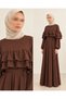 Ankanoor Dubai Silk Double-Ruffle Loose Dress 150 CM Anka255068