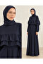 Ankanoor Dubai Silk Double-Ruffle Loose Dress 150 CM Anka255068