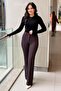 Sentez Beş Pocketed Flared Trousers