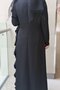Side Ruffle Detailed Evening Dress - 4