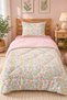 Colorful Spring Flowers Single Child Sleeping Set