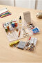 12 Piece Transparent Modular Storage Set - Drawer and Makeup Organizer