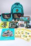 X Dekomus "T-Rex Force Collection" Jurassic World Licensed School, Nutrition, and Pencil Bag Stationery Set