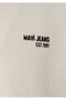Logo Printed Half-Zip Beige Sweatshirt 0S10678-70072 - 7
