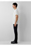 Black Printed Ecru T-Shirt Regular Fit / Normal Cut 0613539-70057 - 5